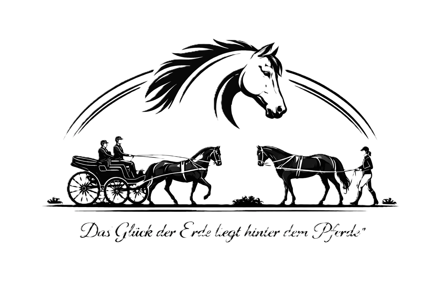 Martina Arndt - Kutschfahr- und Bodenarbeitstrainerin - Logo